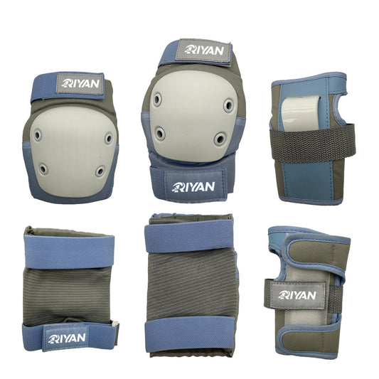 Knee Pads Elbow Pads Wrist Guards Set for Inline Skating, Skateboarding, Roller Derby and BMX Ride.