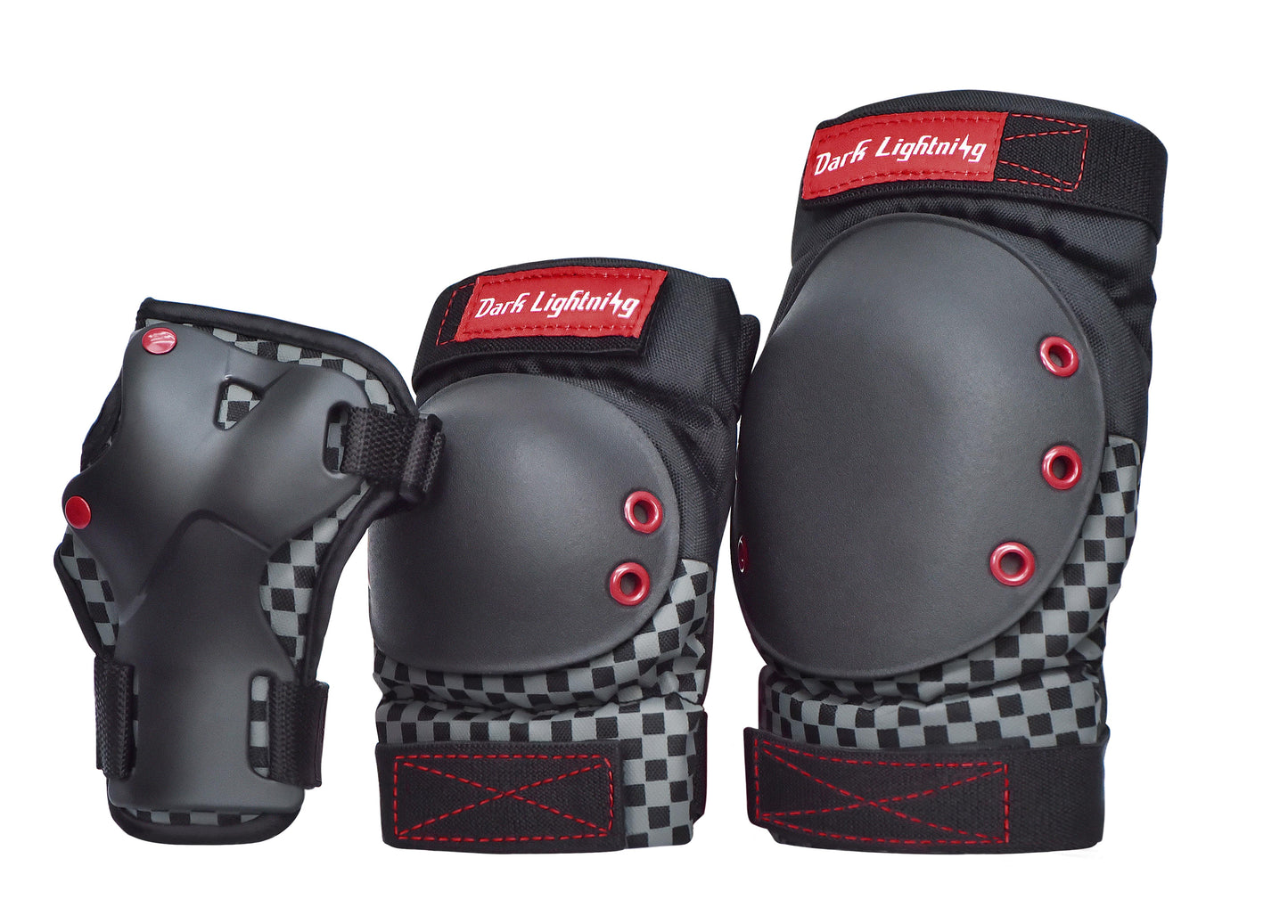 Knee Pads Elbow Pads Wrist Guards 3 in 1 Protective Gear, for Skateboard,Roller Skate