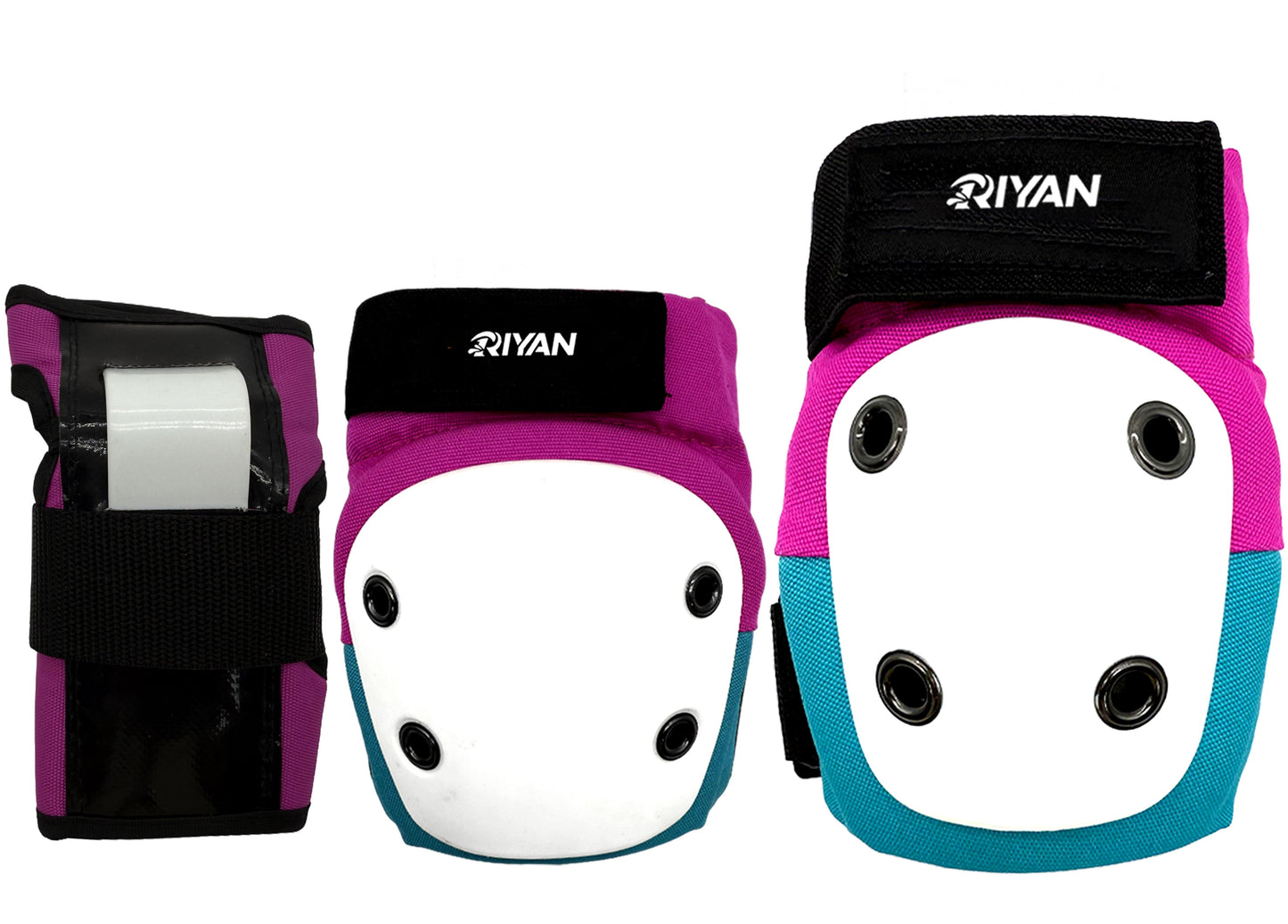 Skateboarding Protective Gear Knee Pads, Elbow Pads and Wrist Guards