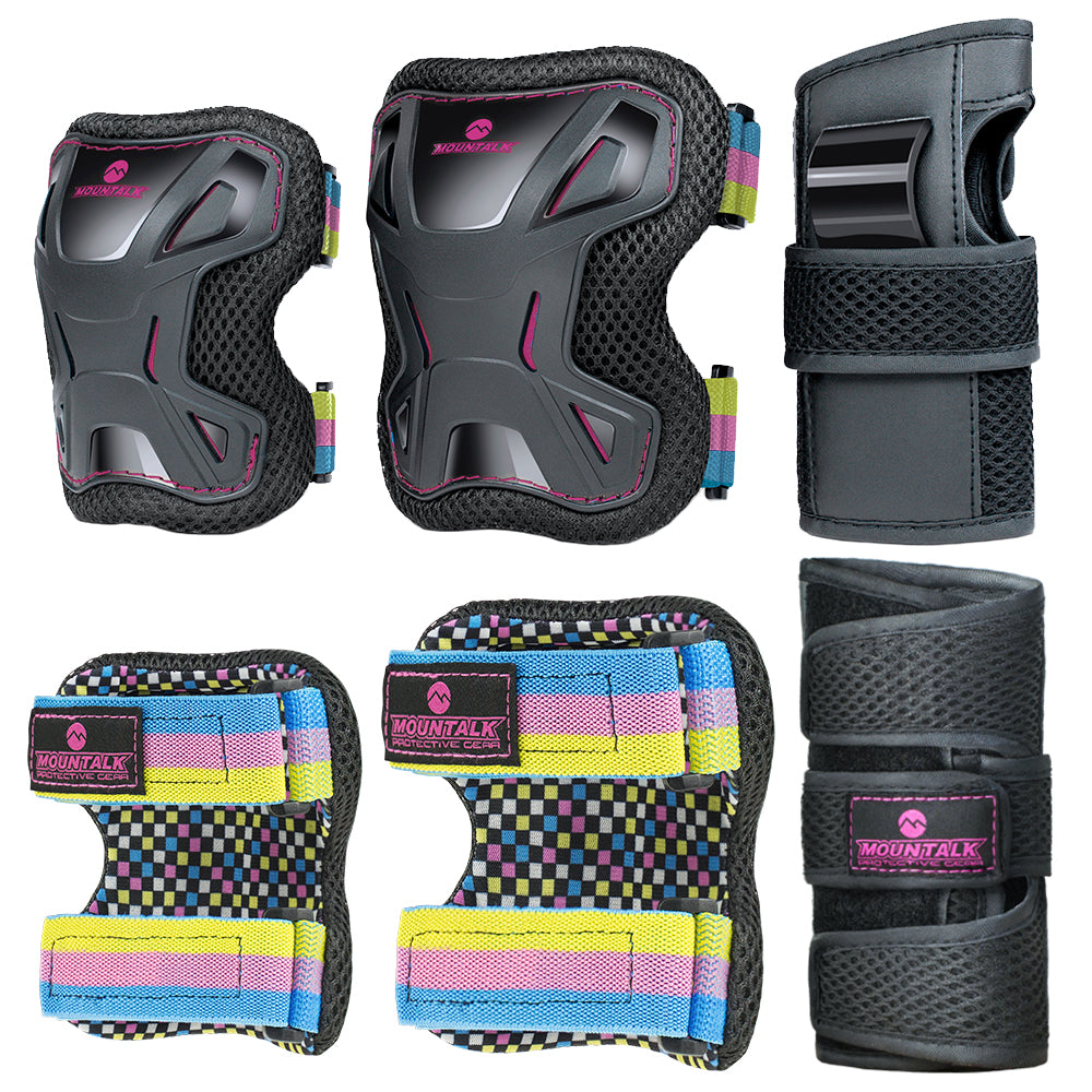 Knee Pads for Kids, Skate Pads Protective Gear Set