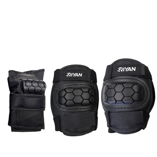 3 Pack Protective Pads For Roller Skating knee elbow and wrist pads